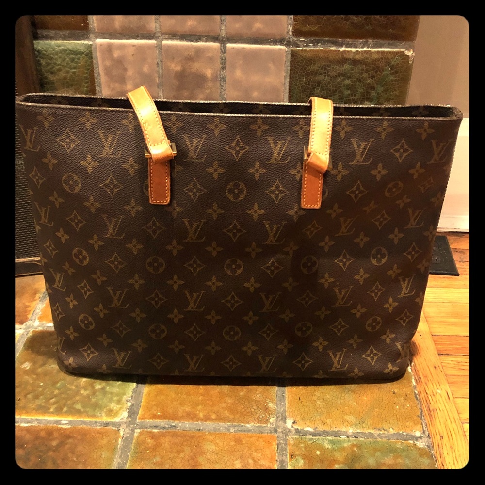 2001 Louis Vuitton Monogram Canvas Tote Bag